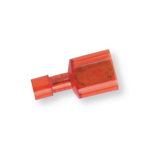 Zásuvky pro ploché zástrčky 9511 červená 0,5-1,5